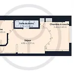 Studio Deschainets - Center Of Troyes 200M From The Train Station *