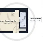 Appartement Studio Deschainets - Centre de Troyes - Gare à 200m Troyes